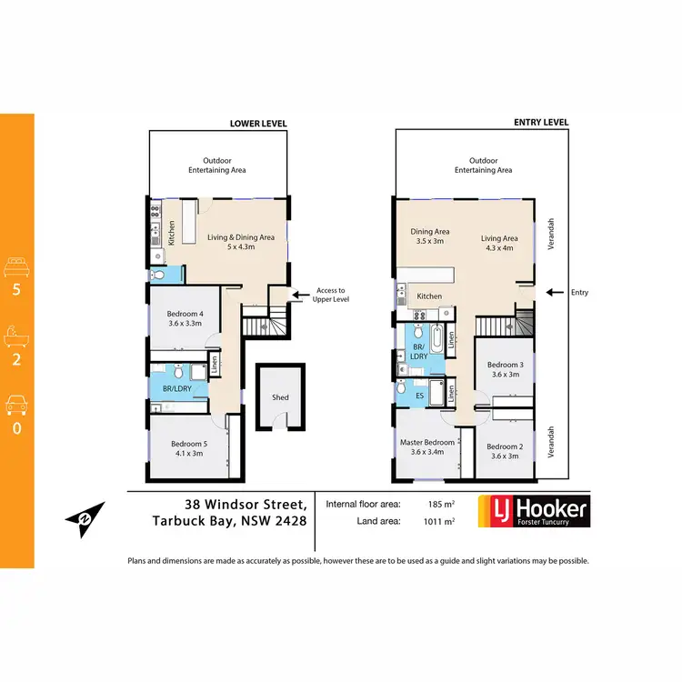 Floorplan of Homely house listing, 38 Windsor Street, Tarbuck Bay NSW 2428