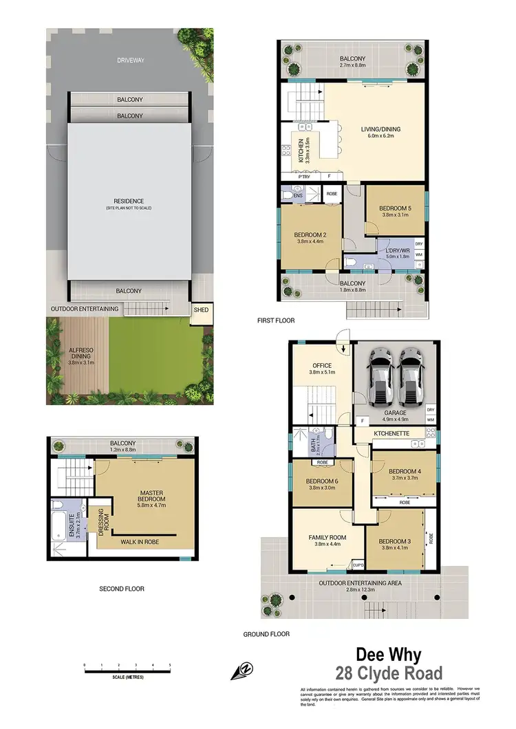 Floorplan of Homely house listing, 28 Clyde Road, Dee Why NSW 2099