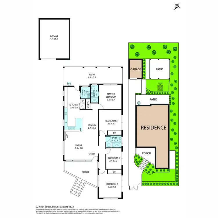 Floorplan of Homely house listing, 22 High Street, Mount Gravatt QLD 4122