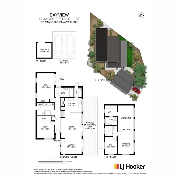 Floorplan of Homely house listing, 11 Jacquelene Close, Bayview NSW 2104