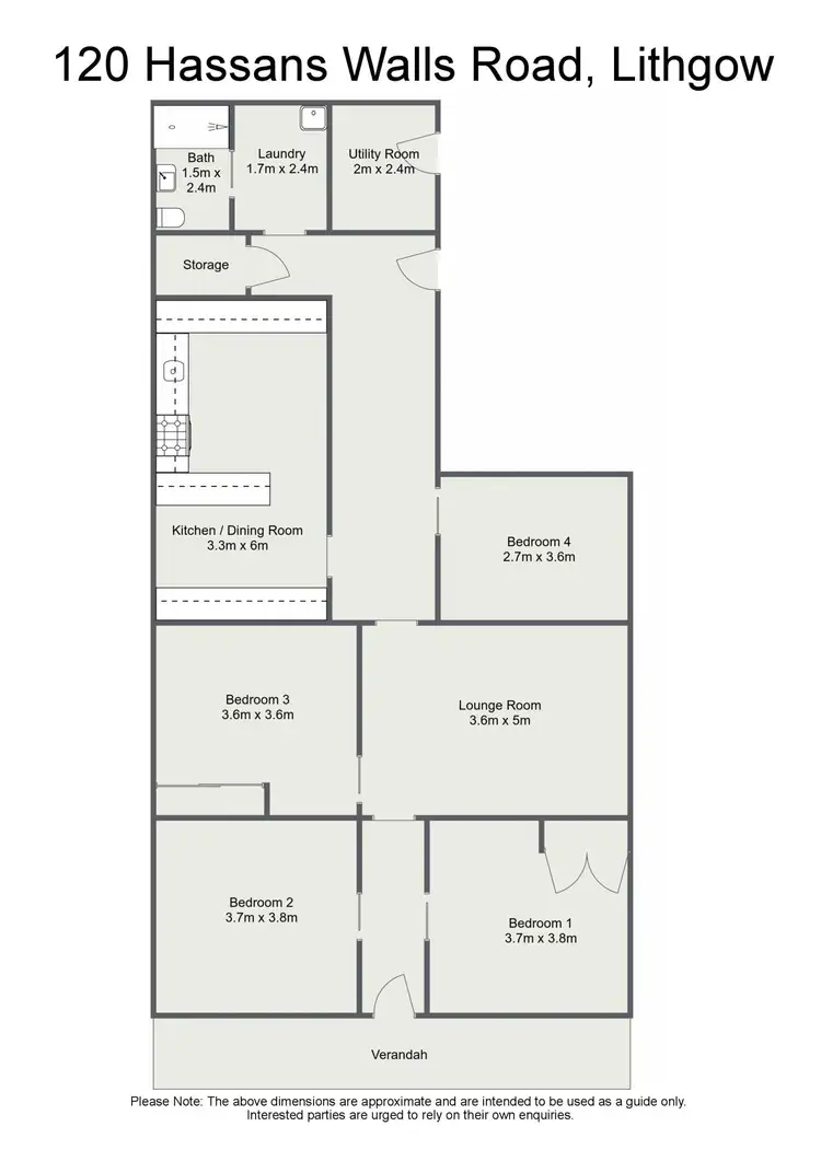 Floorplan of Homely house listing, 120 Hassans Walls Road, Lithgow NSW 2790