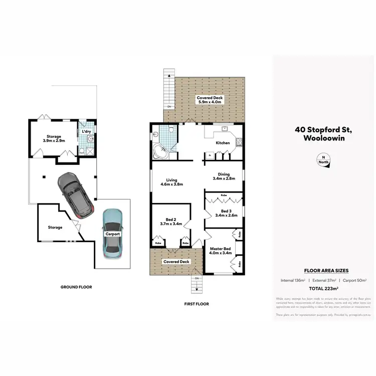 Floorplan of Homely house listing, 40 Stopford Street, Wooloowin QLD 4030