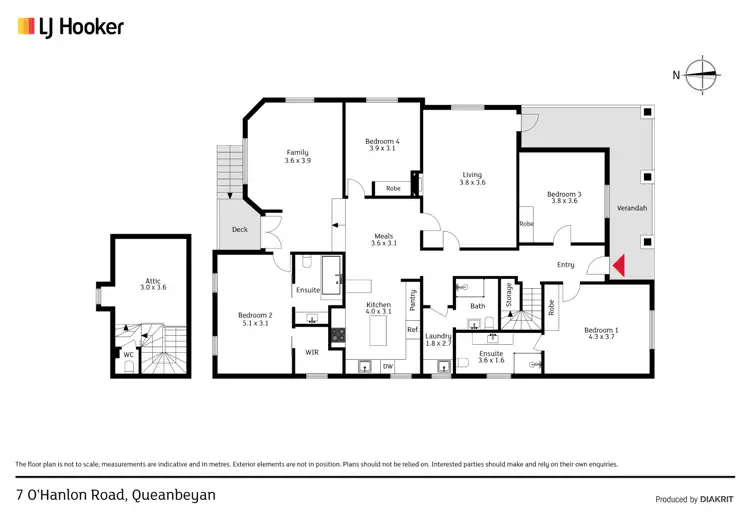 Floorplan of Homely house listing, 7 O'Hanlon Road, Queanbeyan NSW 2620