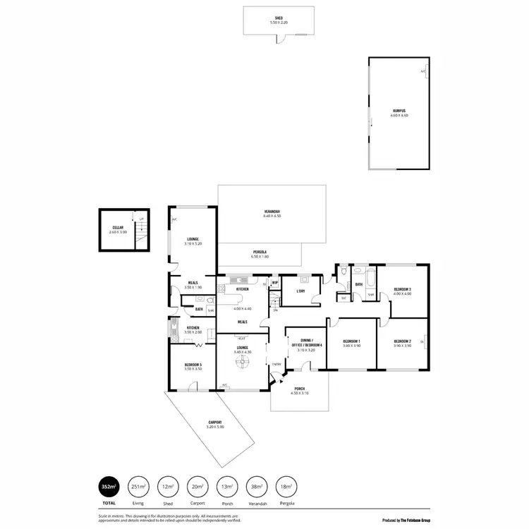 Floorplan of Homely house listing, 3 Lothian Avenue, Seaton SA 5023
