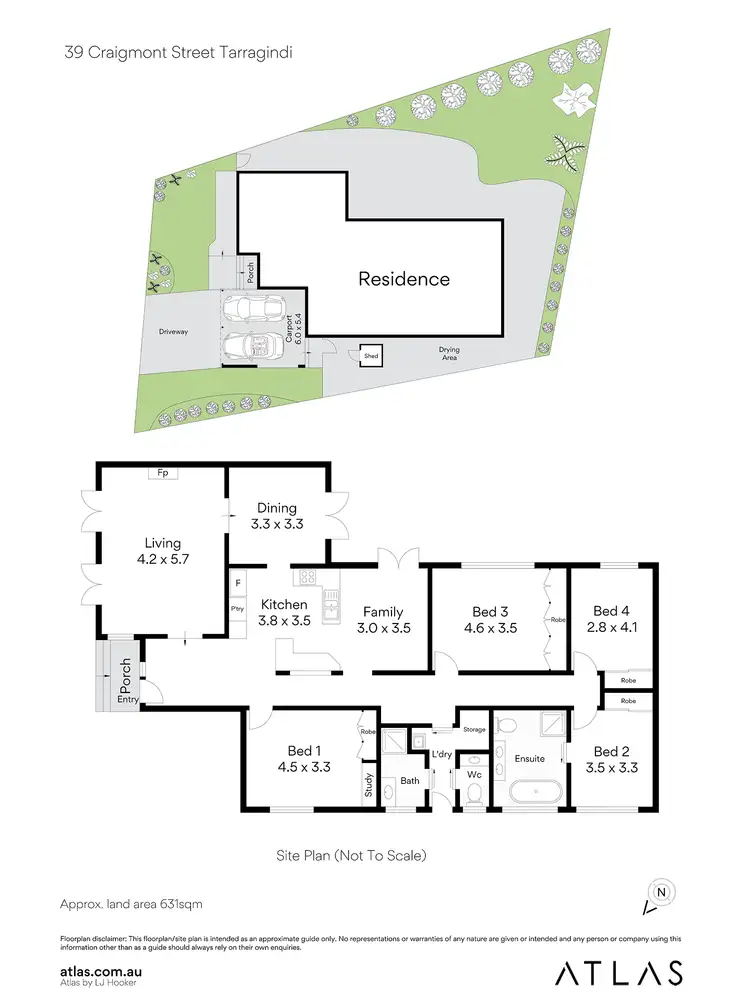Floorplan of Homely house listing, 39 Craigmont Street, Tarragindi QLD 4121