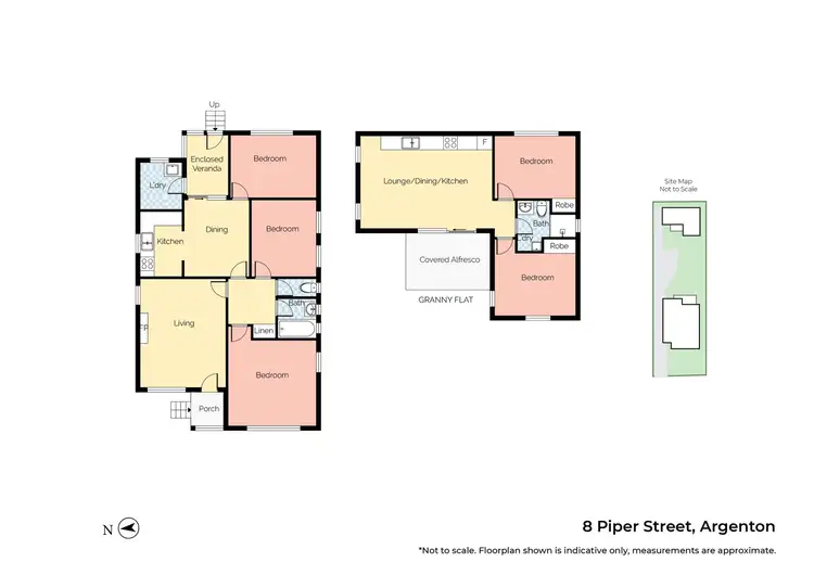 Floorplan of Homely house listing, 8 Piper Street, Argenton NSW 2284