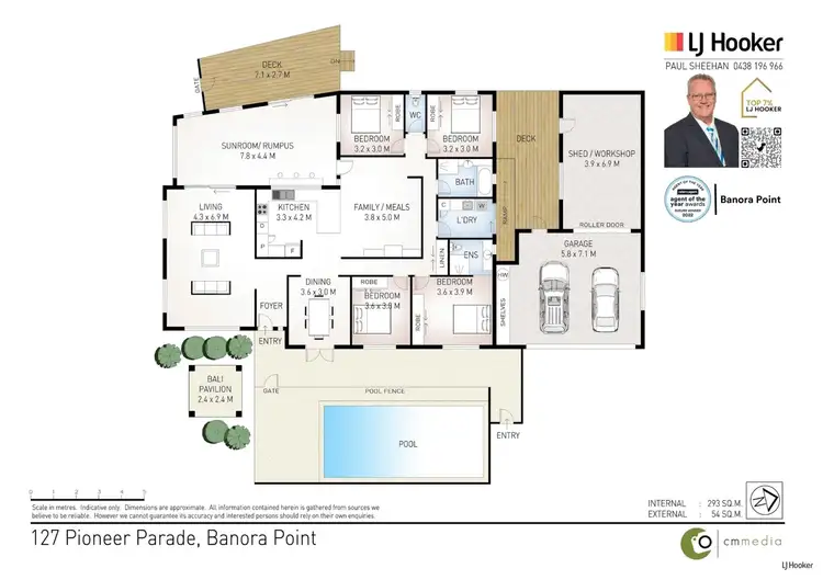 Floorplan of Homely house listing, 127 Pioneer Parade, Banora Point NSW 2486