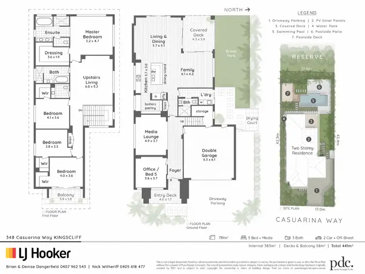 Floorplan of Homely house listing, 348 Casuarina Way, Casuarina NSW 2487