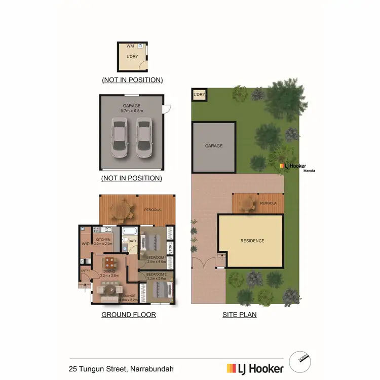 Floorplan of Homely house listing, 25 Tungun Street, Narrabundah ACT 2604