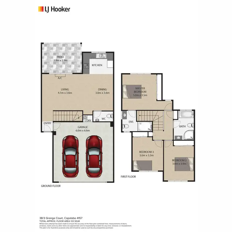 Floorplan of Homely unit listing, 38/3 Grange Court, Capalaba QLD 4157