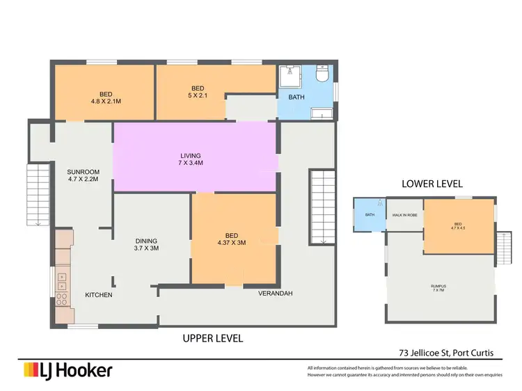 Floorplan of Homely house listing, 73 Jellicoe Street, Port Curtis QLD 4700