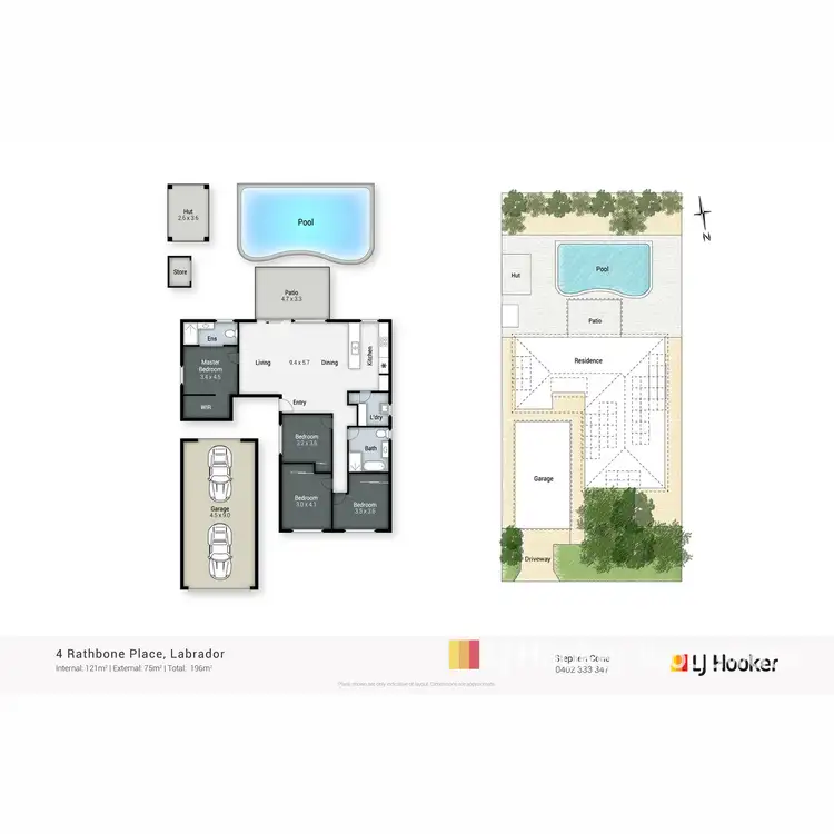 Floorplan of Homely house listing, 4 Rathbone Place, Labrador QLD 4215