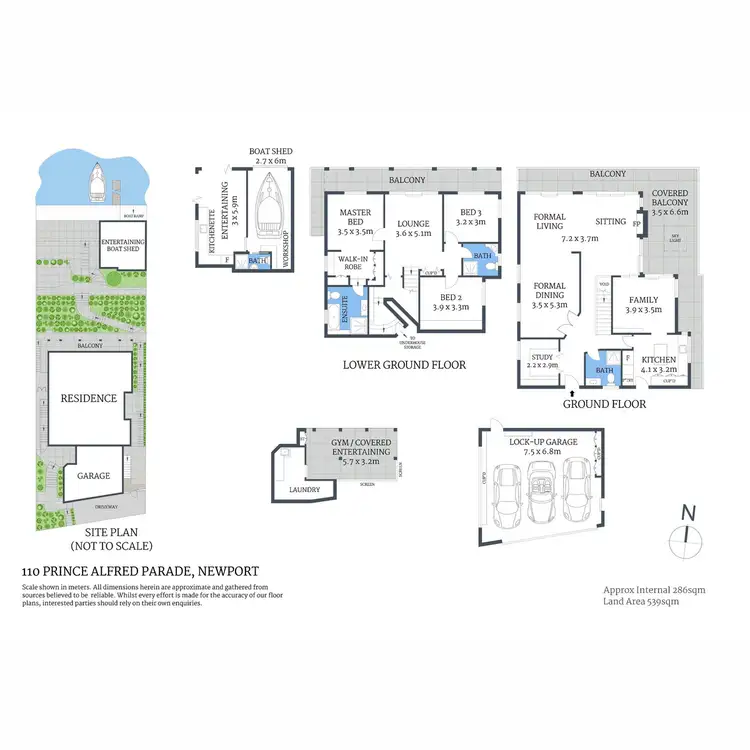 Floorplan of Homely house listing, 110 Prince Alfred Parade, Newport NSW 2106