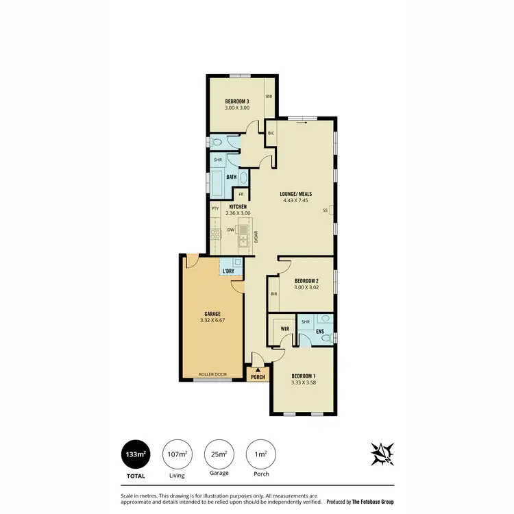 Floorplan of Homely house listing, 24 Wyatt Road, Direk SA 5110