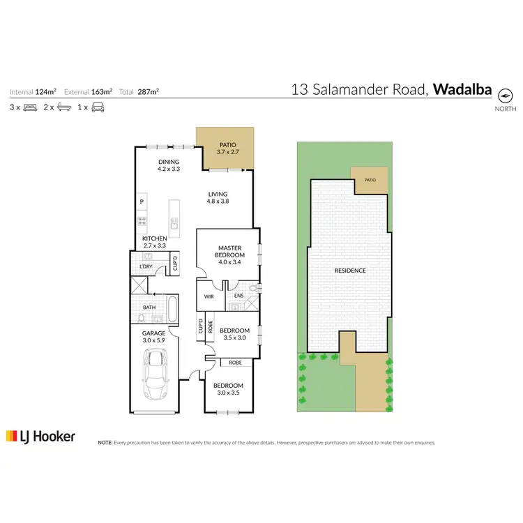 Floorplan of Homely house listing, 13 Salamander Road, Wadalba NSW 2259
