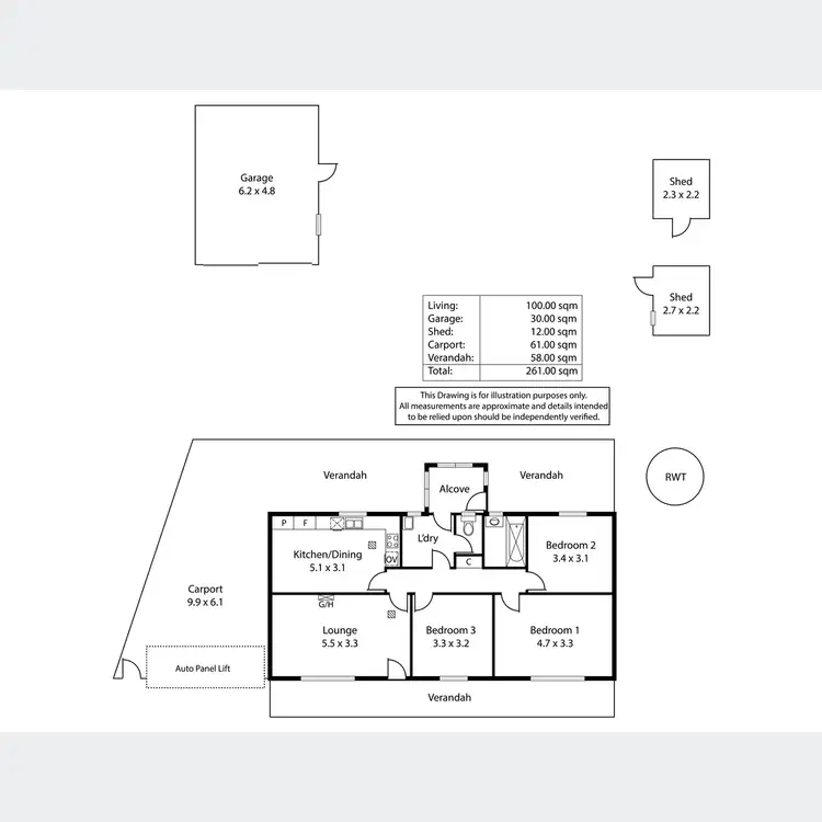 Floorplan of Homely house listing, 27 Douglas Street, Lockleys SA 5032
