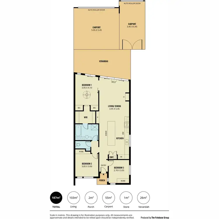 Floorplan of Homely house listing, 1A Chapel Lane, Mawson Lakes SA 5095