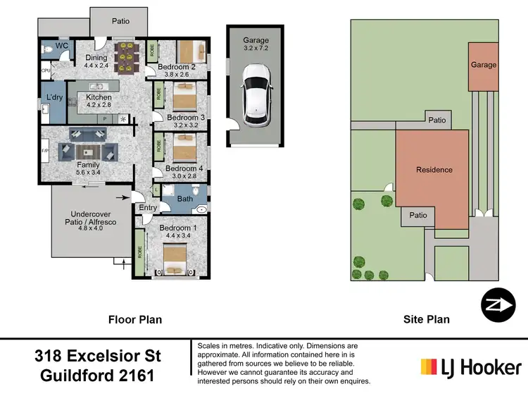 Floorplan of Homely house listing, 318 Excelsior Street, Guildford NSW 2161