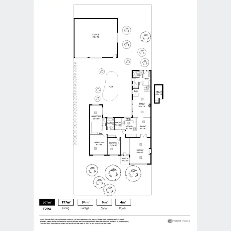 Floorplan of Homely house listing, 2 Western Parade, Brooklyn Park SA 5032