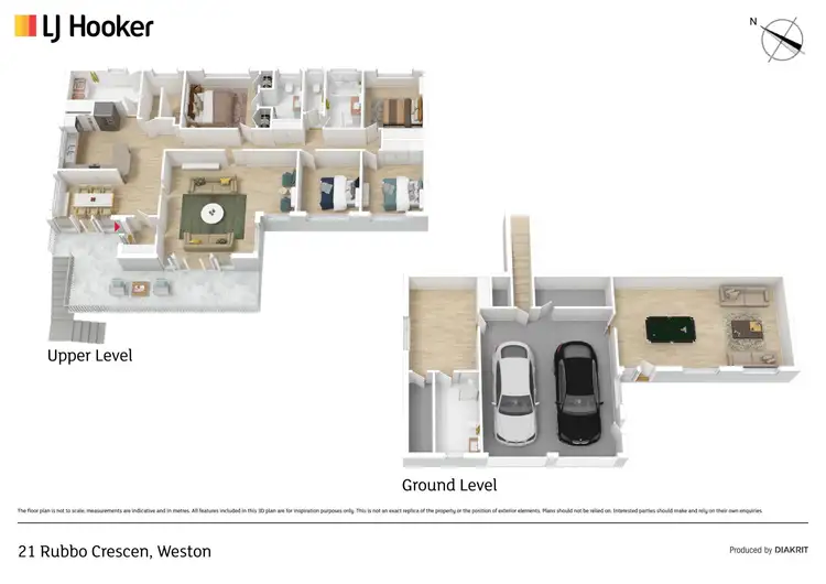 Floorplan of Homely house listing, 21 Rubbo Crescent, Weston ACT 2611