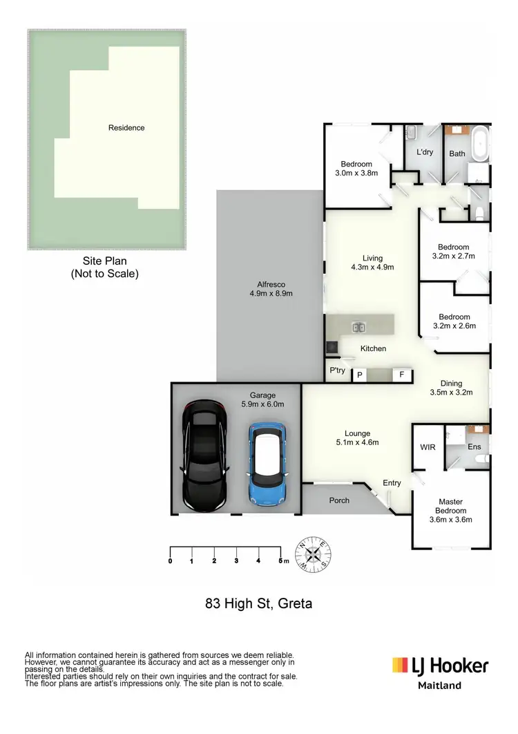 Floorplan of Homely house listing, 83 High Street, Greta NSW 2334