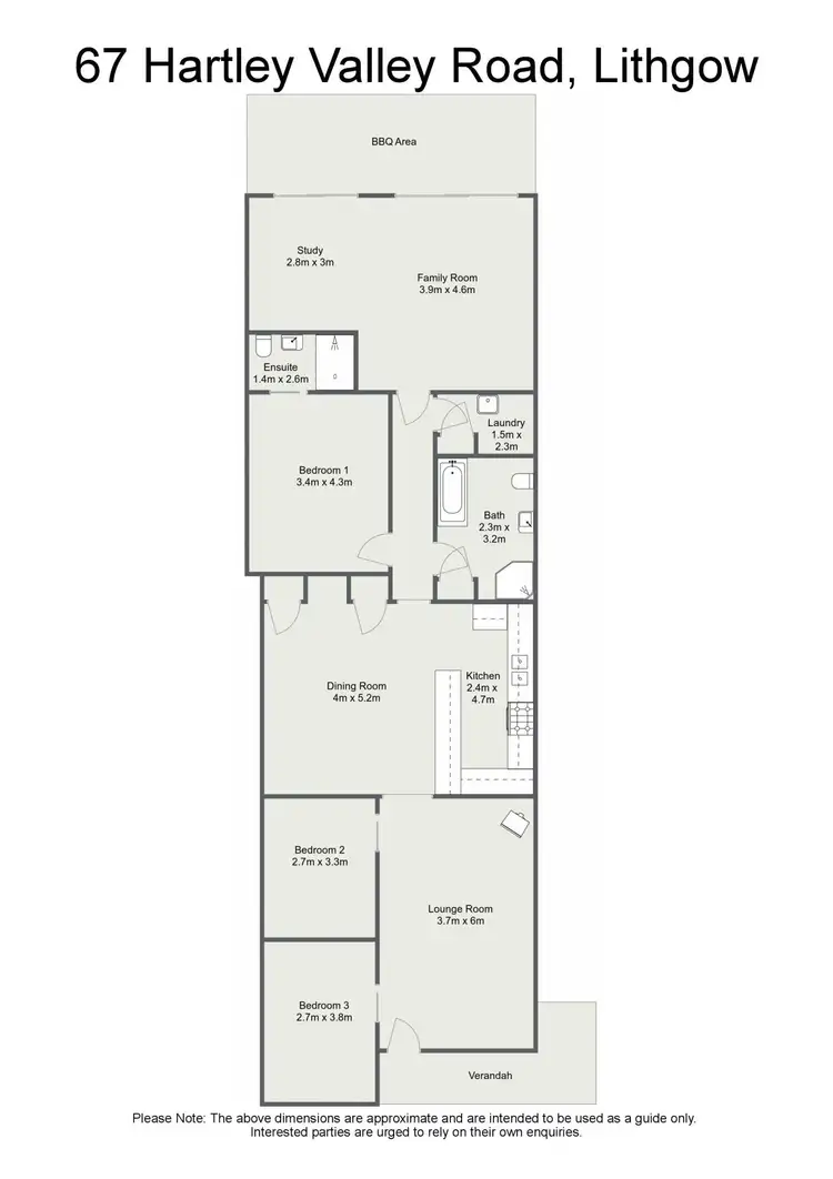 Floorplan of Homely house listing, 67 Hartley Valley Road, Lithgow NSW 2790