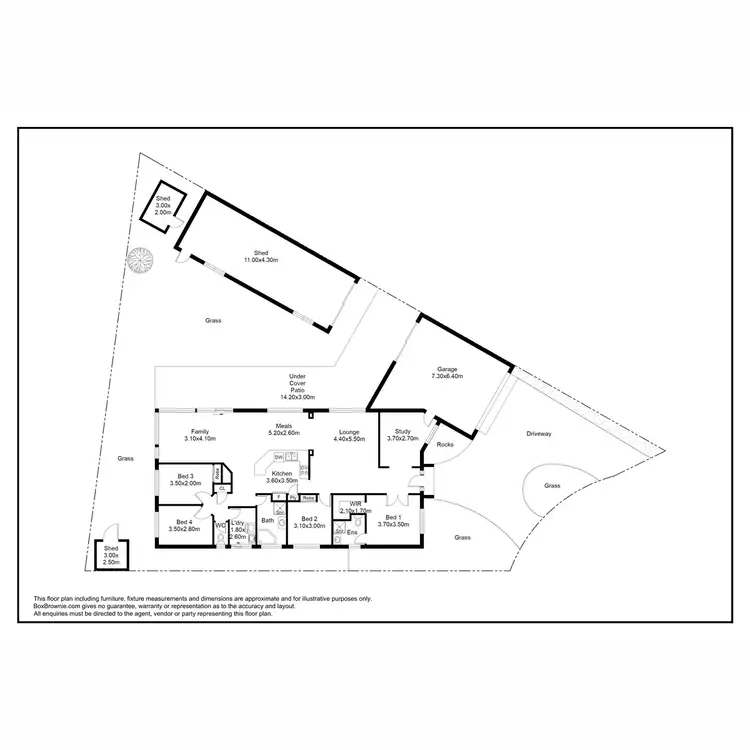 Floorplan of Homely house listing, 5 Shelley Place, Hoppers Crossing VIC 3029
