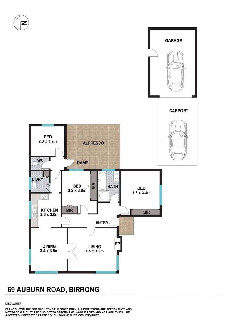 Floorplan of Homely house listing, 69 Auburn Road, Birrong NSW 2143