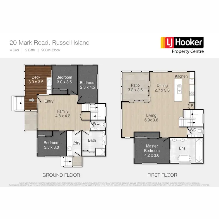 Floorplan of Homely house listing, 20 Mark Road, Russell Island QLD 4184