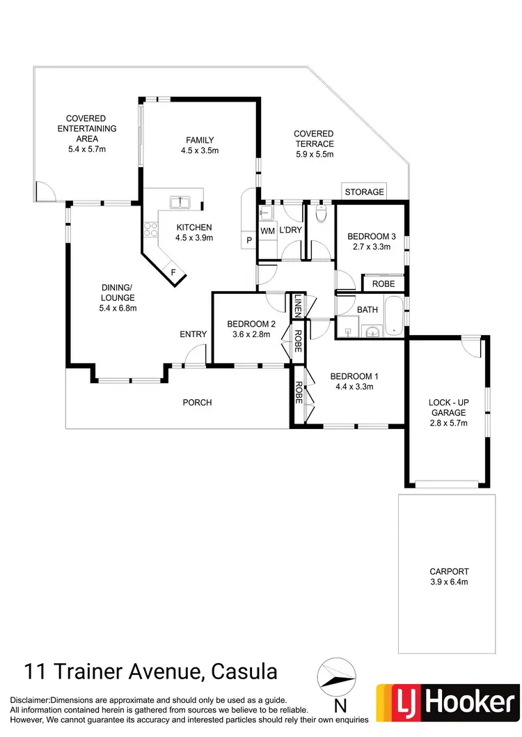 Floorplan of Homely house listing, 11 Trainer Avenue, Casula NSW 2170