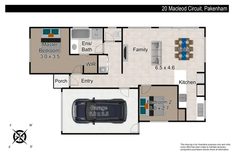 Floorplan of Homely house listing, 20 Macleod Circuit, Pakenham VIC 3810