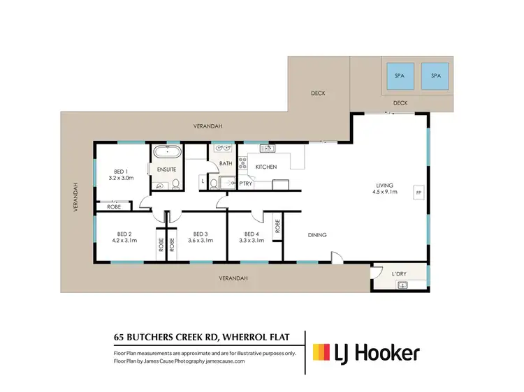 Floorplan of Homely rural property listing, 65 Butchers Creek Road, Wherrol Flat NSW 2429
