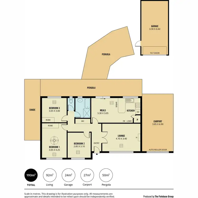 Floorplan of Homely house listing, 18 Pele Avenue, Salisbury East SA 5109