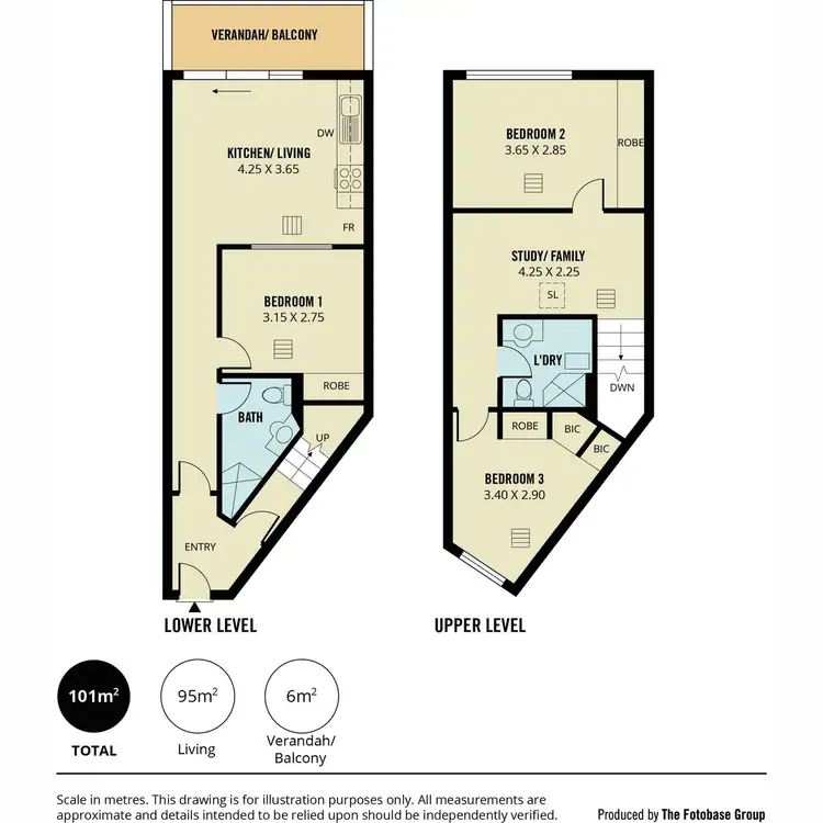 Floorplan of Homely unit listing, 10/18-22 Hurtle Parade, Mawson Lakes SA 5095