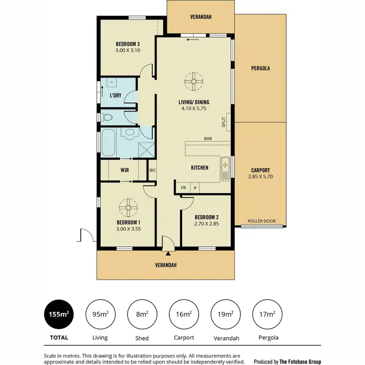 Floorplan of Homely house listing, 6 Greencrest Circuit, Golden Grove SA 5125