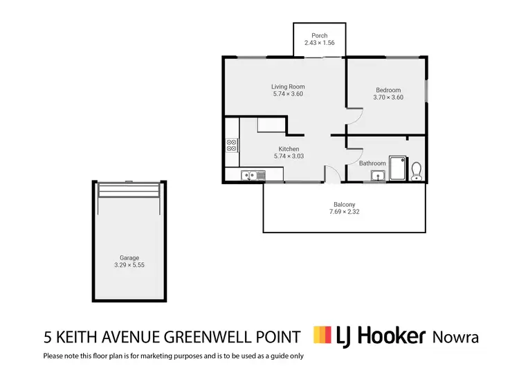 Floorplan of Homely house listing, 5 Keith Avenue, Greenwell Point NSW 2540