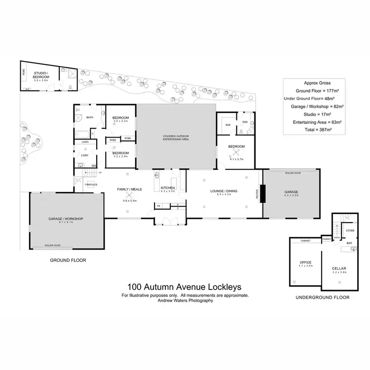 Floorplan of Homely house listing, 100 Autumn Avenue, Lockleys SA 5032