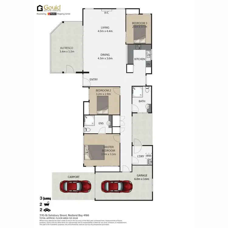 Floorplan of Homely house listing, 7/10-16 Salisbury Street, Redland Bay QLD 4165