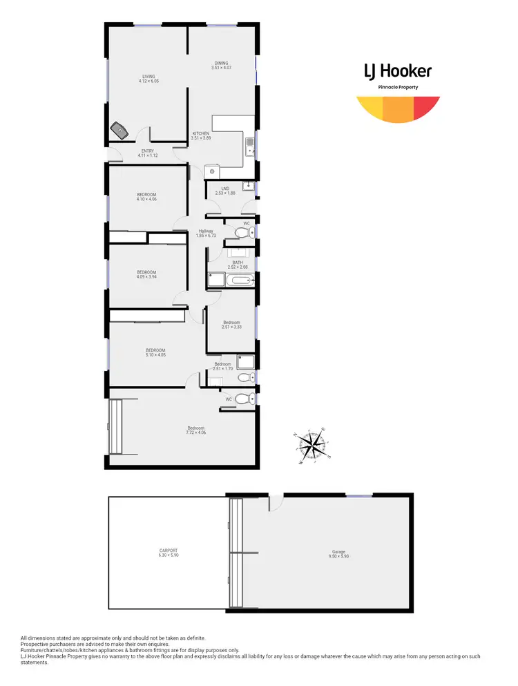 Floorplan of Homely house listing, 2 Florence Court, Pontville TAS 7030