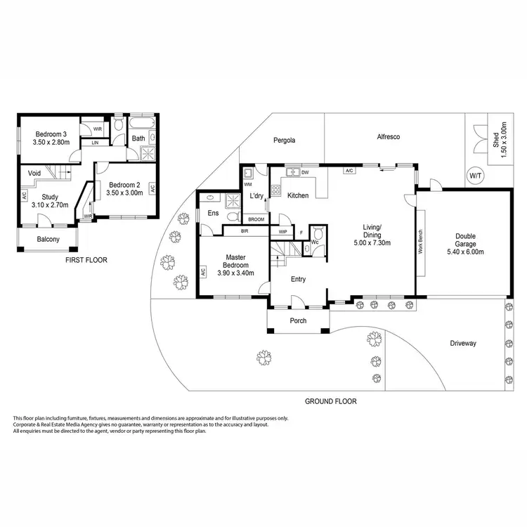 Floorplan of Homely house listing, 1/9-11 Georgia Crescent, Werribee VIC 3030
