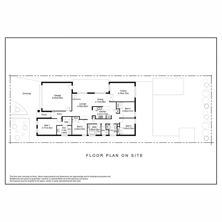 Floorplan of Homely house listing, 51 Denman Drive, Point Cook VIC 3030