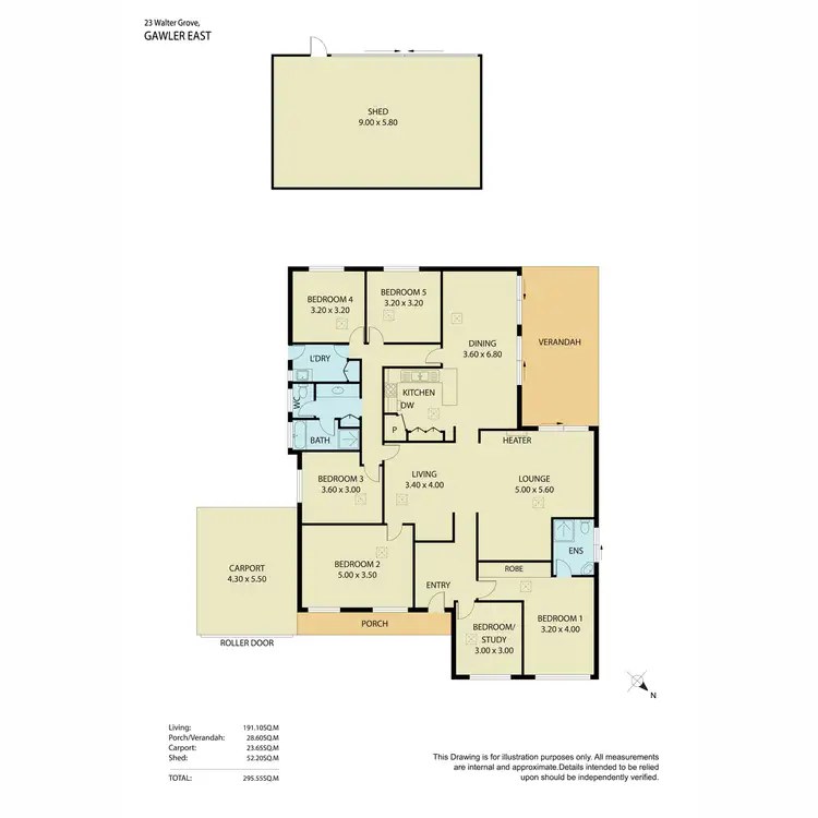Floorplan of Homely house listing, 23 Walter Grove, Gawler East SA 5118