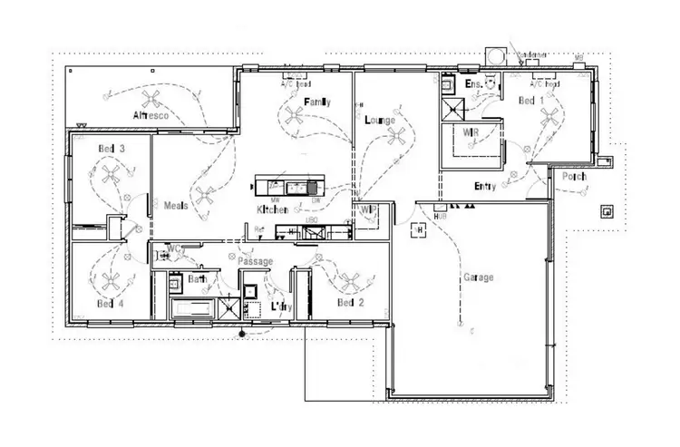 Floorplan of Homely house listing, 21 Bunya Crescent, Caboolture South QLD 4510