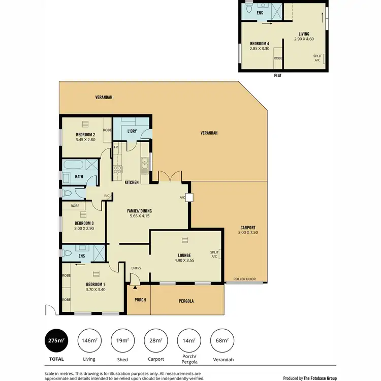 Floorplan of Homely house listing, 7 Upland Court, Golden Grove SA 5125