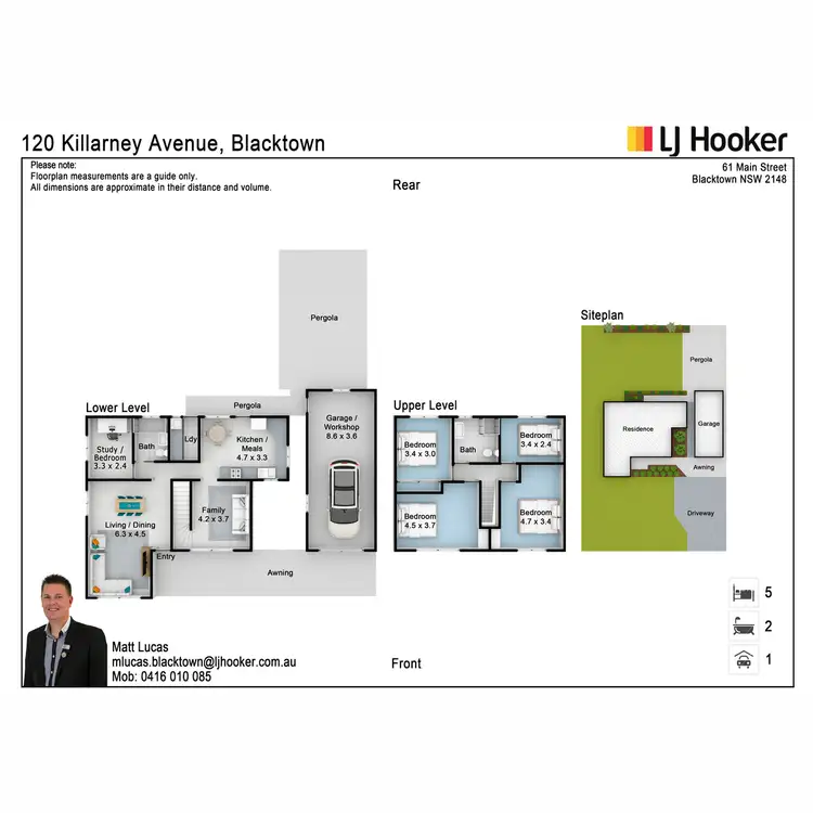 Floorplan of Homely house listing, 120 Killarney Avenue, Blacktown NSW 2148