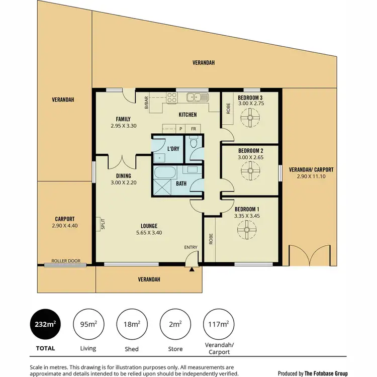 Floorplan of Homely house listing, 10 Callitris Avenue, Surrey Downs SA 5126