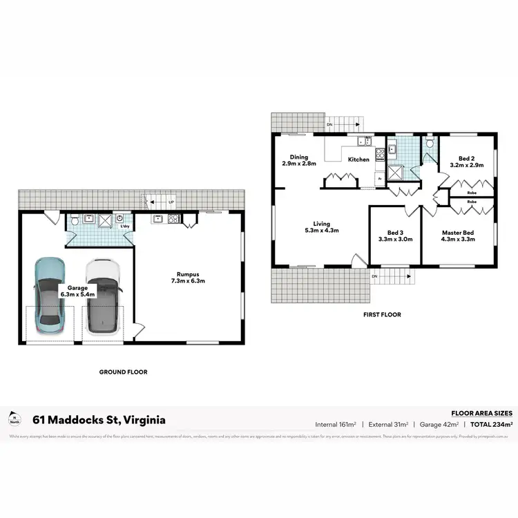 Floorplan of Homely house listing, 61 Maddocks Street, Virginia QLD 4014