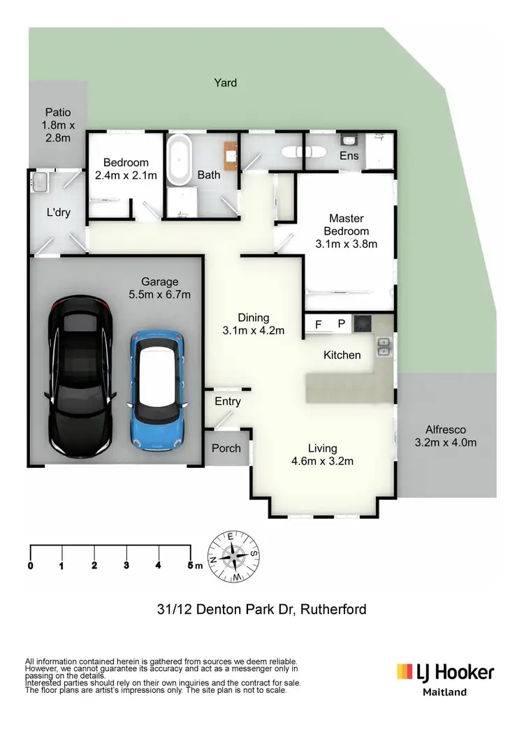 Floorplan of Homely unit listing, 31/12 Denton Park Drive, Rutherford NSW 2320