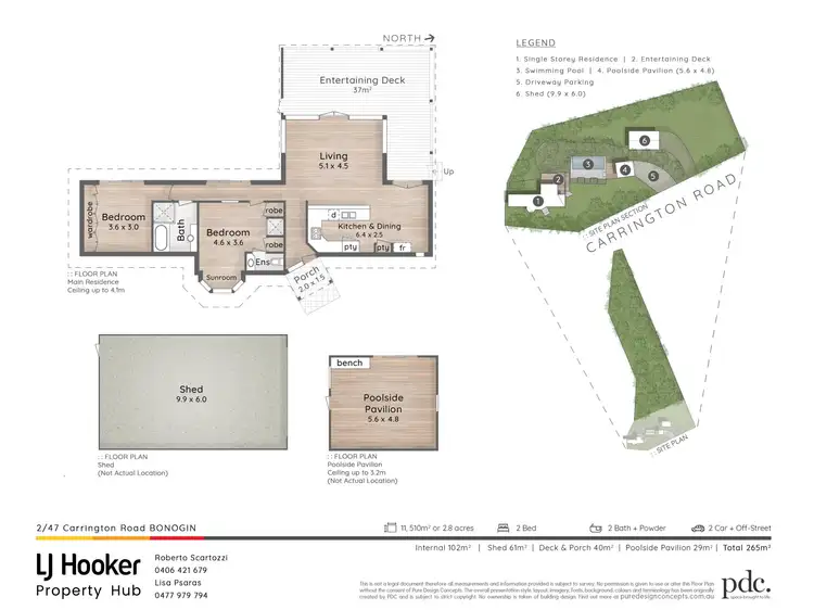 Floorplan of Homely house listing, 2/47 Carrington Road, Bonogin QLD 4213