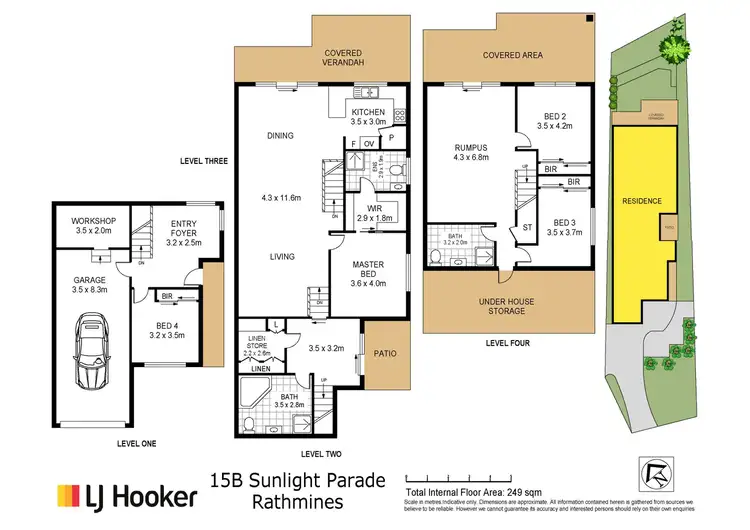 Floorplan of Homely house listing, 15B Sunlight Parade, Rathmines NSW 2283